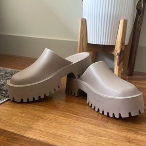 Bae Platform Mules // Jeffery Campbell